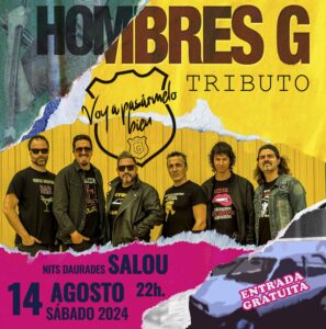 Tributo Hombres G en Salou