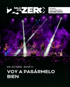 Tributo Hombres G Tarragona Sala Zero