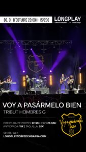 Tributo Hombres G Torredembarra